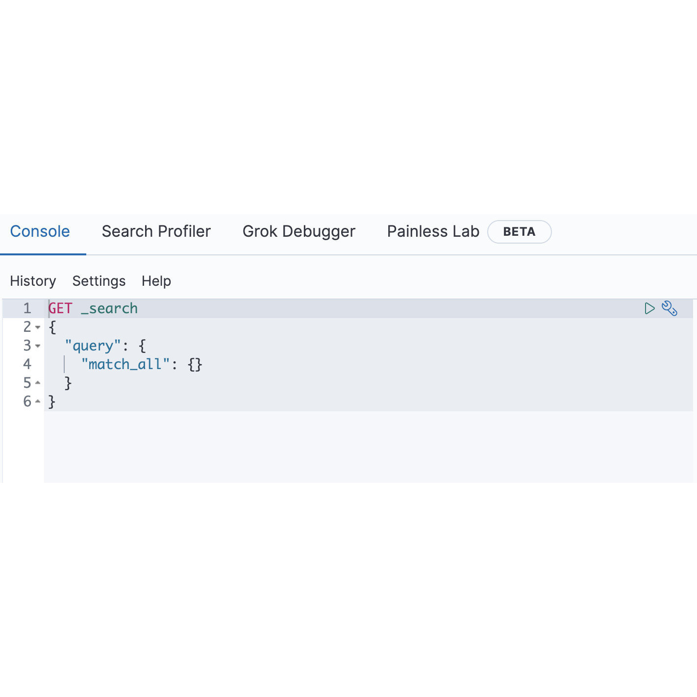 Kibana dev tool Kibana dev tool